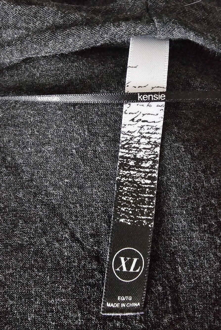 Kensie Dark charcoal Cotton Dress